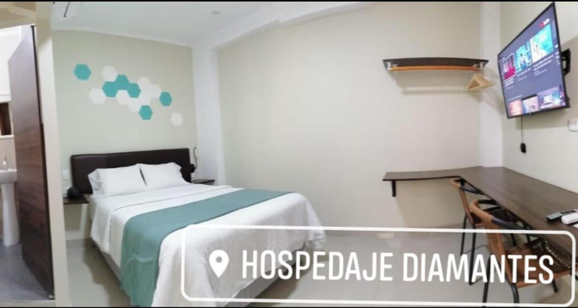 Hospedaje Diamantes 후아초 외부 사진